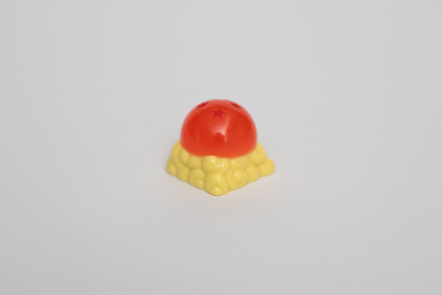 Dragon Ball on Nimbus Cloud Keycap: Handmade Resin Artisan Keycap